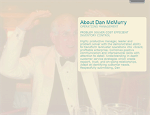 Tablet Screenshot of danmcmurry.com